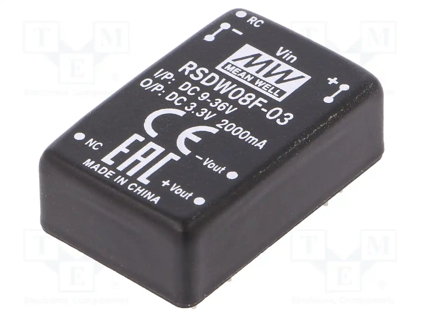 MEAN WELL RSDW08F-03 — Преобразователи DC/DC