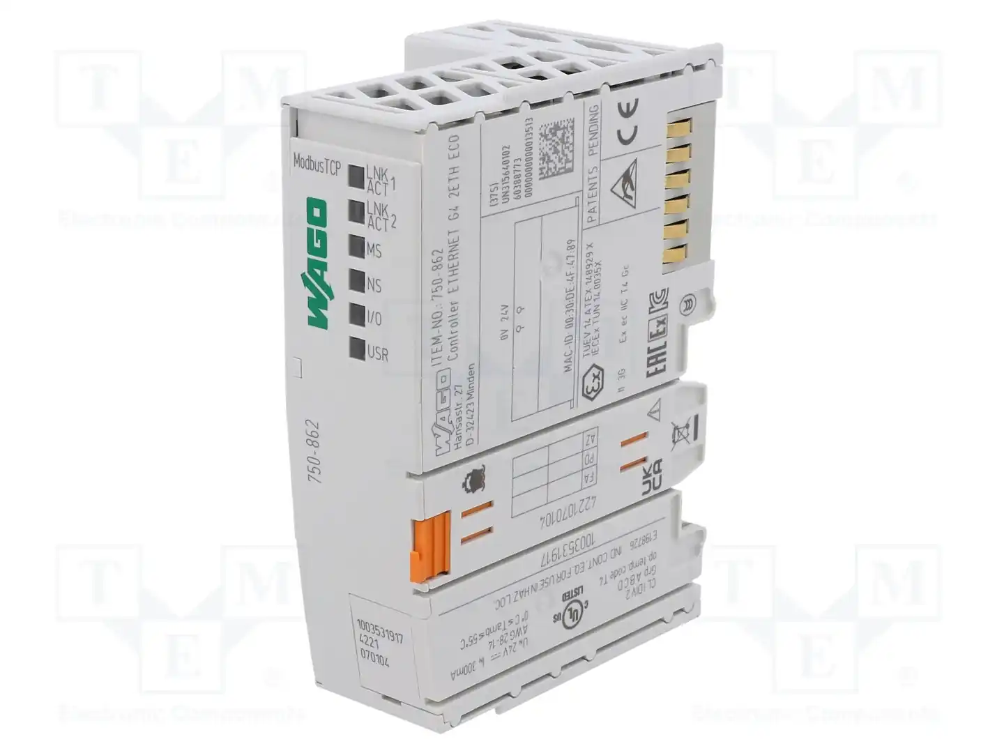 WAGO 750-862 — Контроллеры PLC