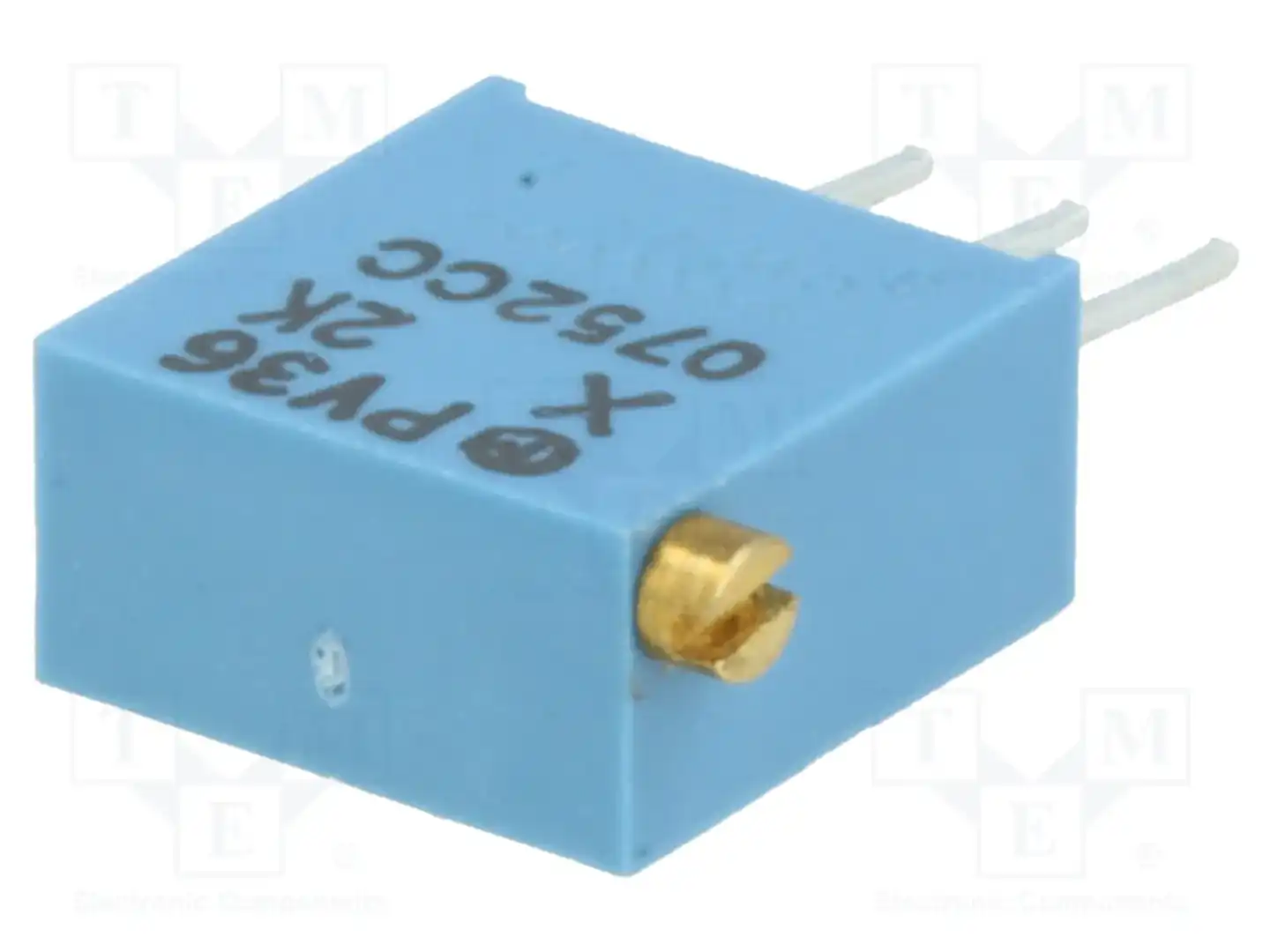 BOURNS PV36X202C01B00 — Потенциометры THT многооборотные 3/8 дм