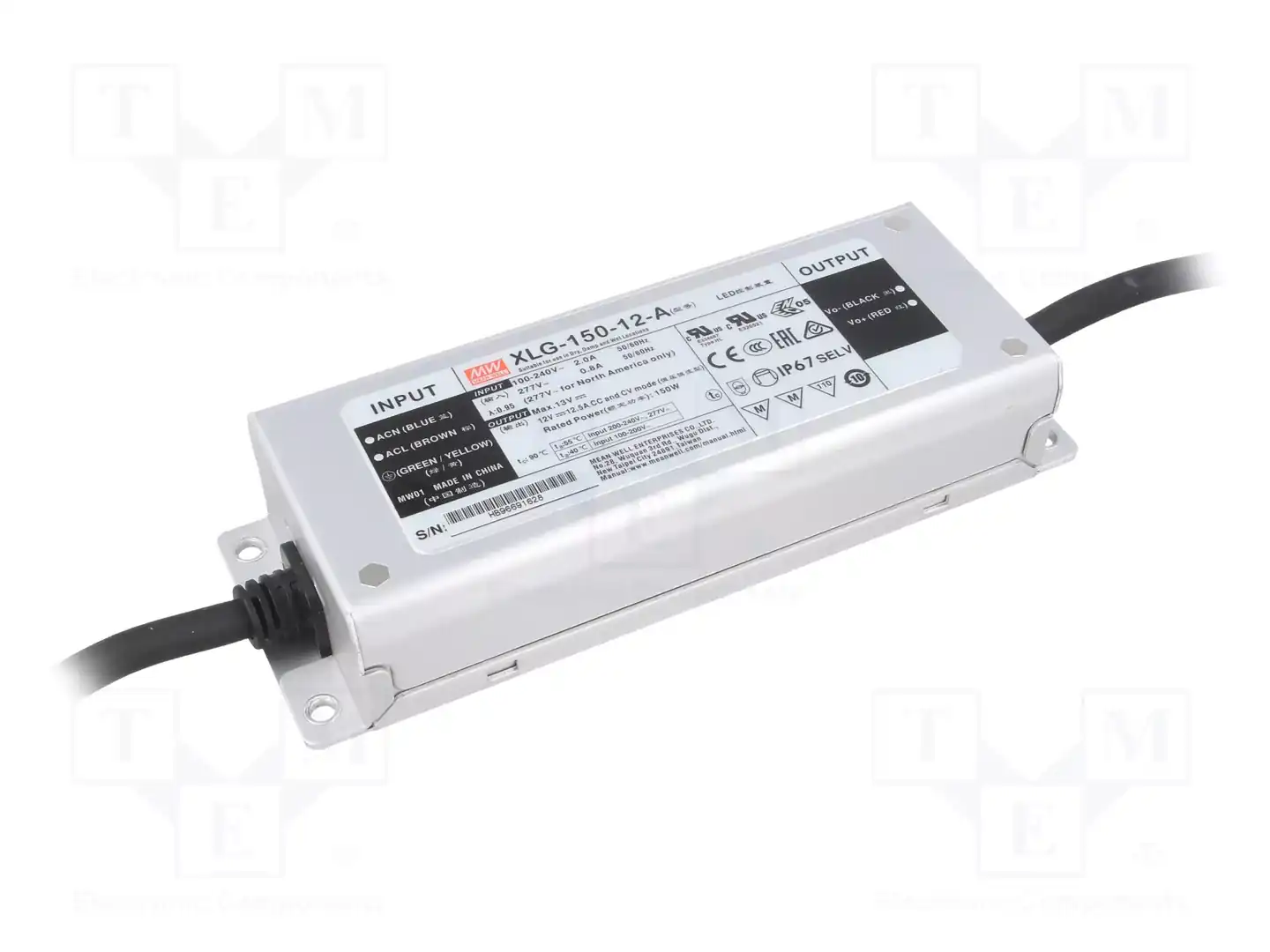 MEAN WELL XLG-150-12-A — Блоки питания для LED