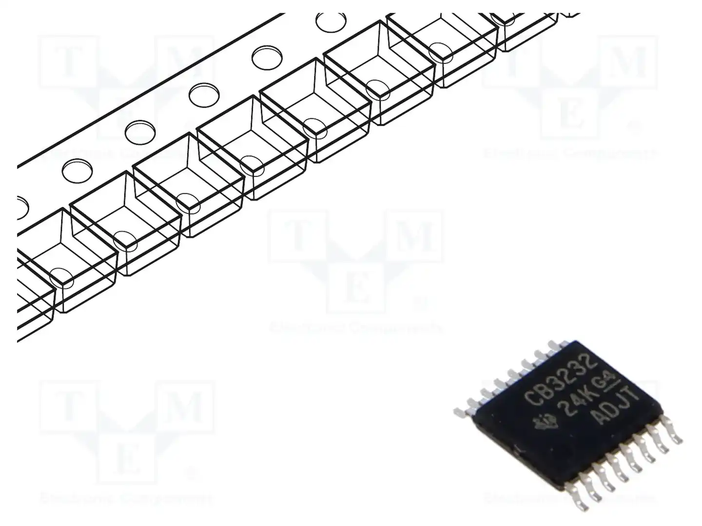 Texas Instruments SN65C3232PWR — Микросхемы - RS232 / RS422 / RS485
