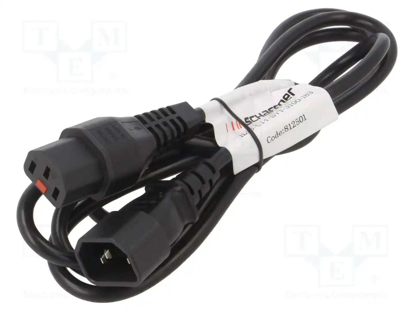 SCHAFFNER / TE Connectivity IL13-C14-SVT-3100-183 — Кабели питания компьютерные и универс