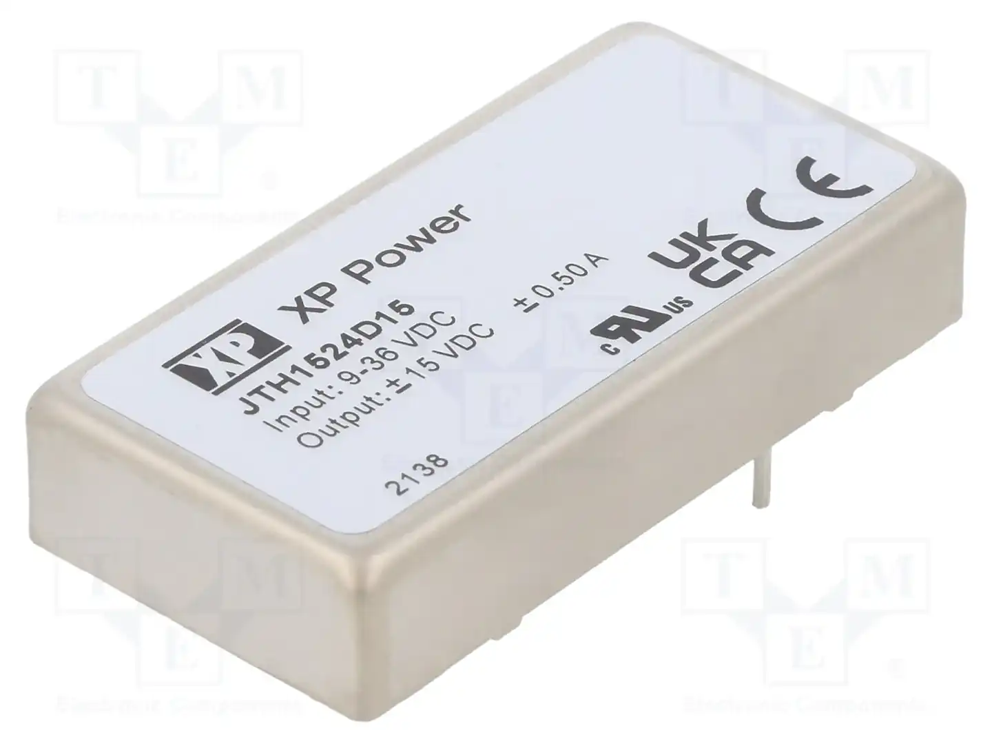 XP POWER JTH1524D15 — Преобразователи DC/DC
