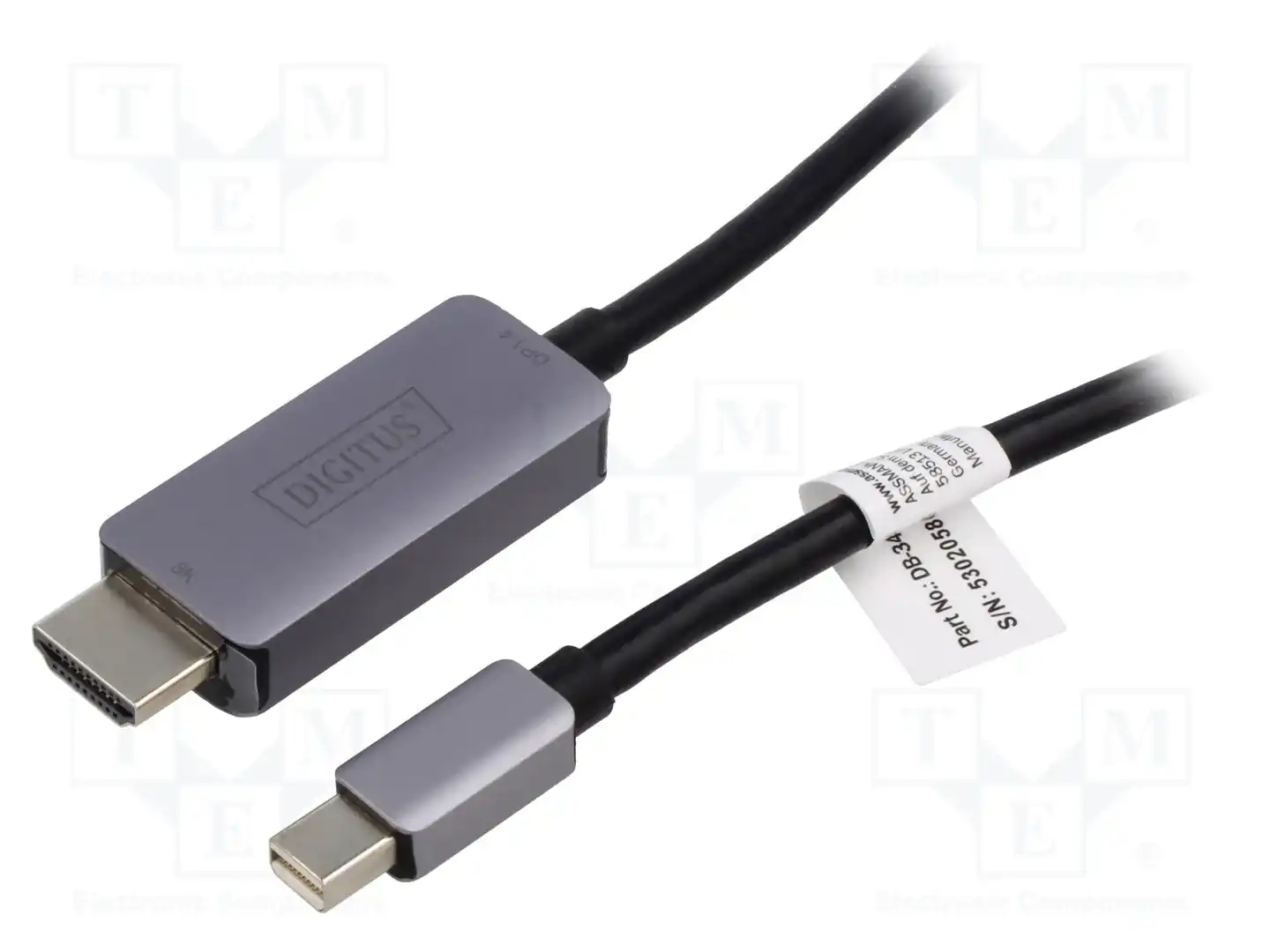 DIGITUS DB-340109-010-S — Кабели и адаптеры HDMI, DVI, DisplayPort