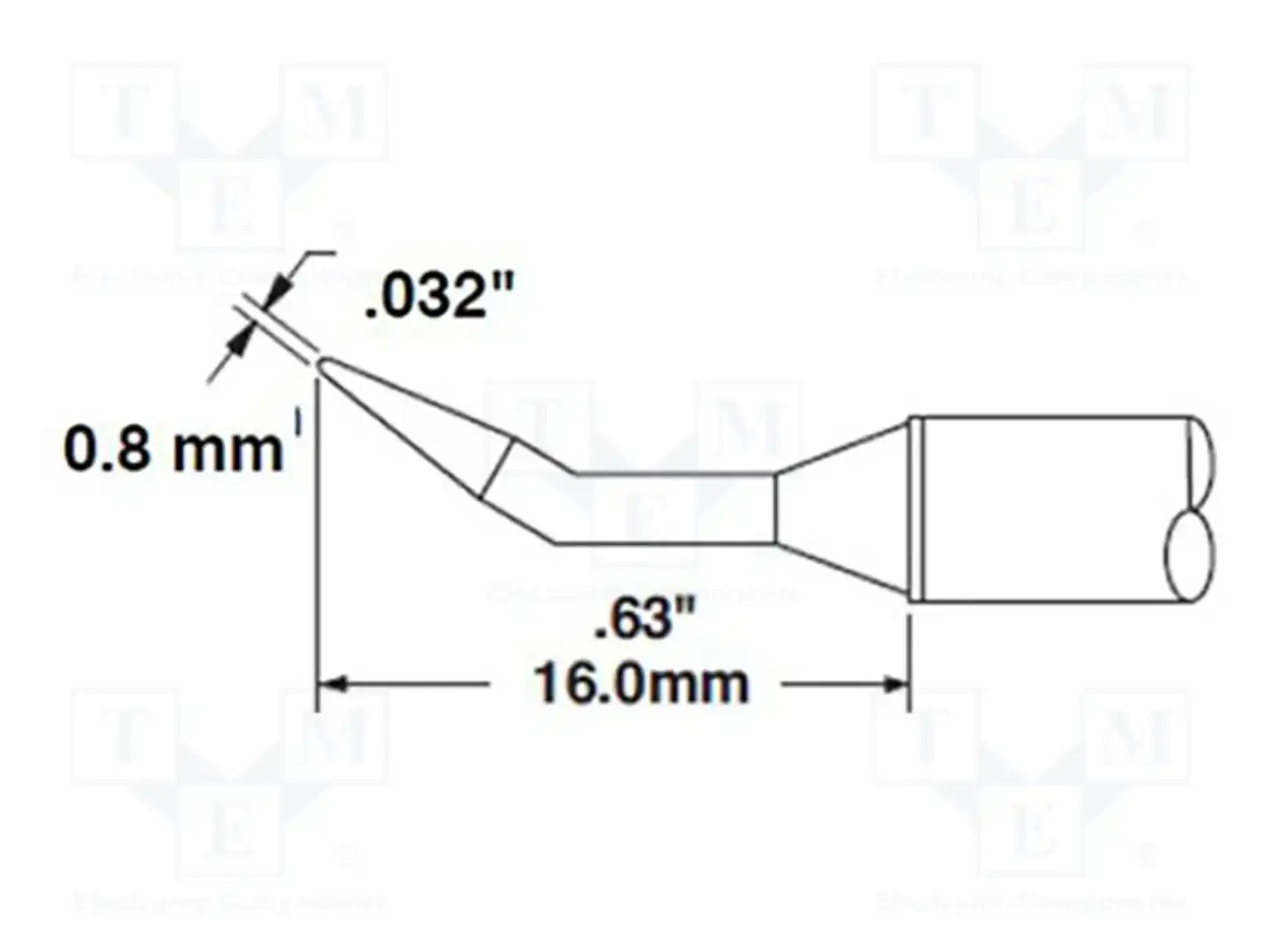 METCAL CVC-7CN1608R — Жала паяльников