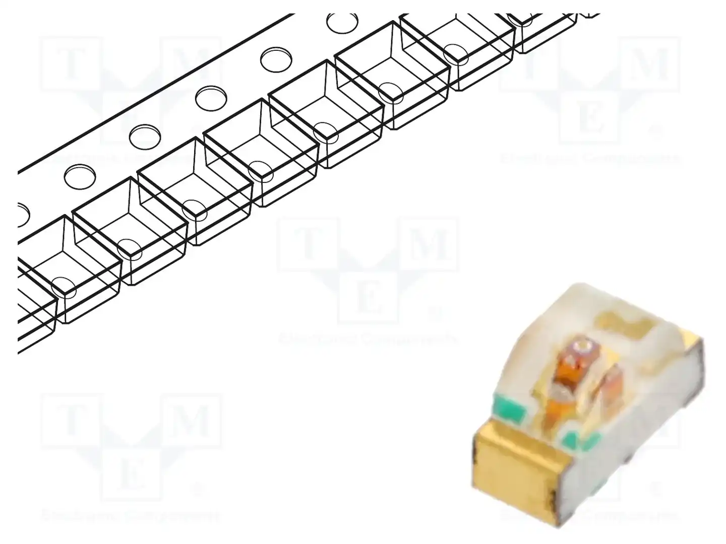 BROADCOM (AVAGO) HSMS-C120 — Светодиоды SMD цветные