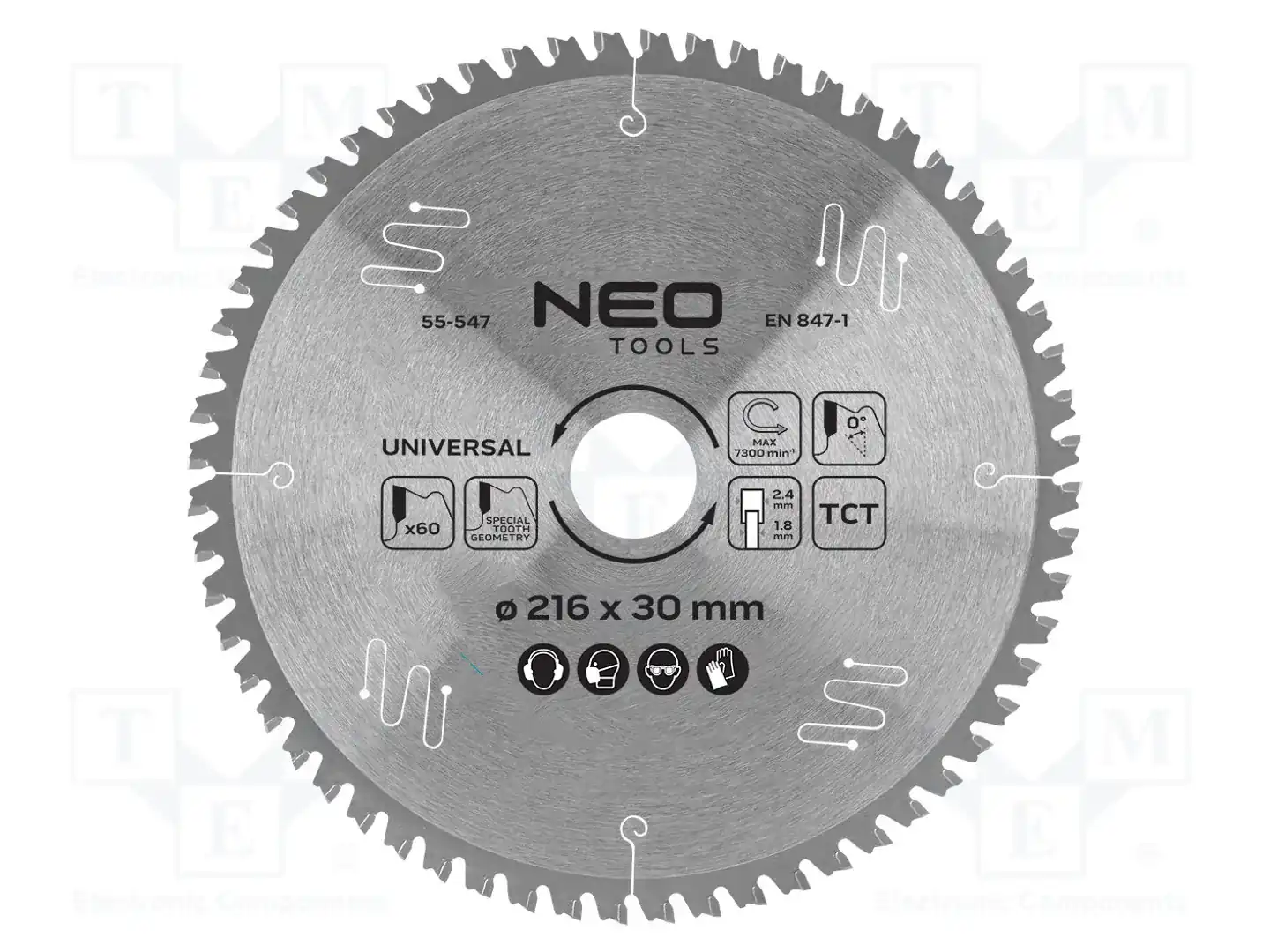 NEO TOOLS 55-547 — Диски для резки и шлифовки