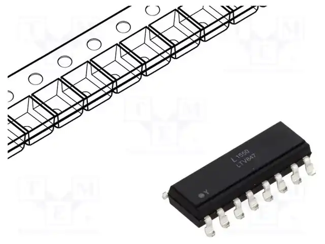 LITEON LTV-847S — Оптроны – аналоговый выход