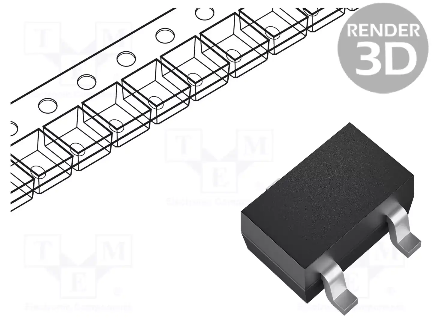 MICRO COMMERCIAL COMPONENTS 2SK3019-TP — Транзисторы с каналом N SMD