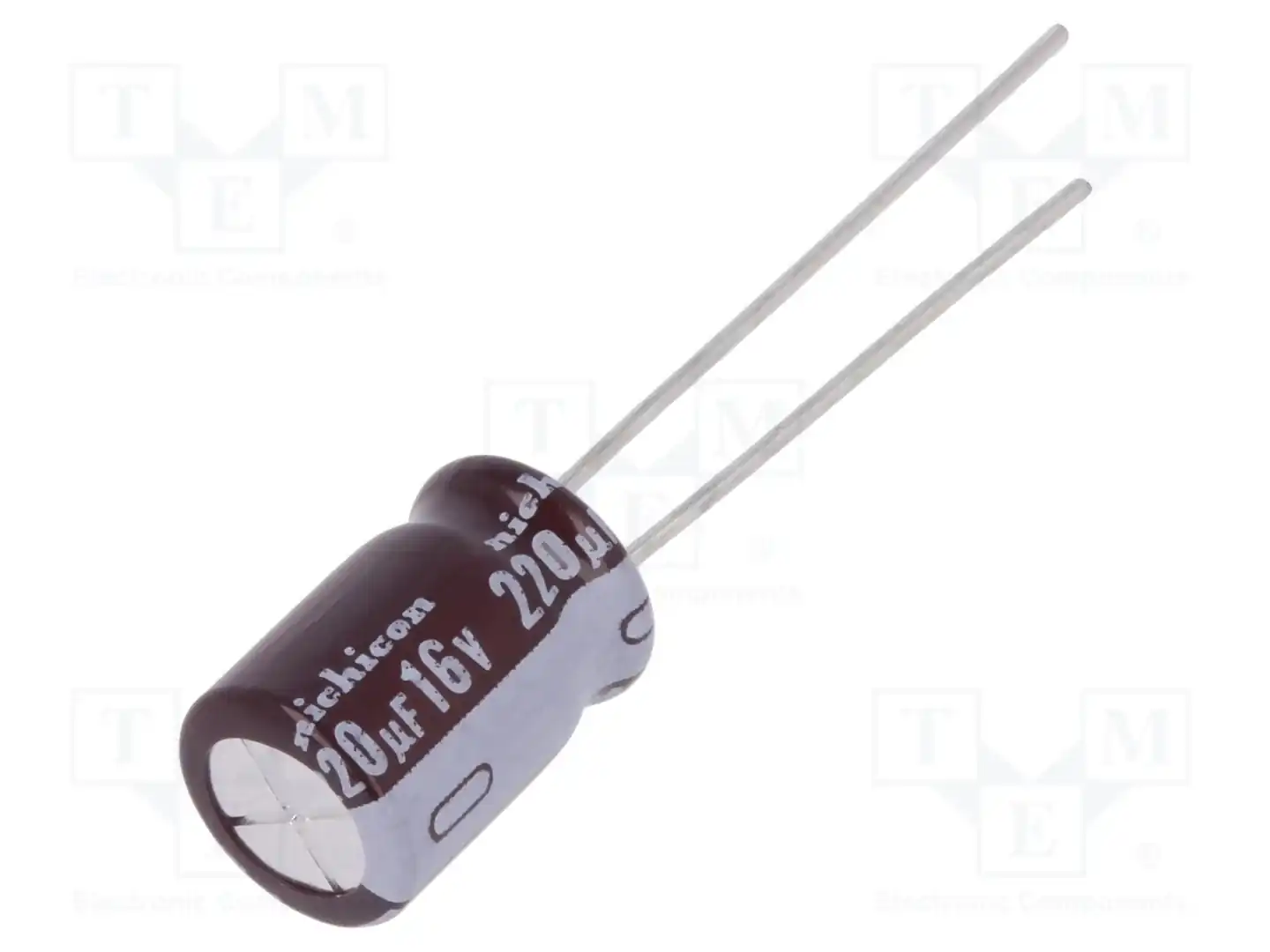 NICHICON UPM1C221MPD — Конденсаторы электролитические THT