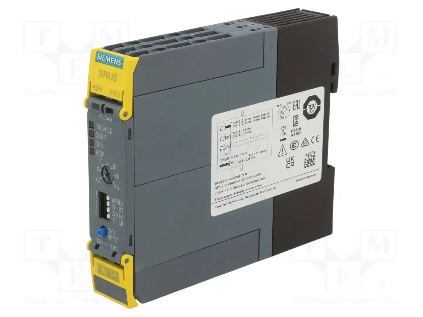 SIEMENS 3SK1121-1CB42 — Выключат. безопасности - мод. управления