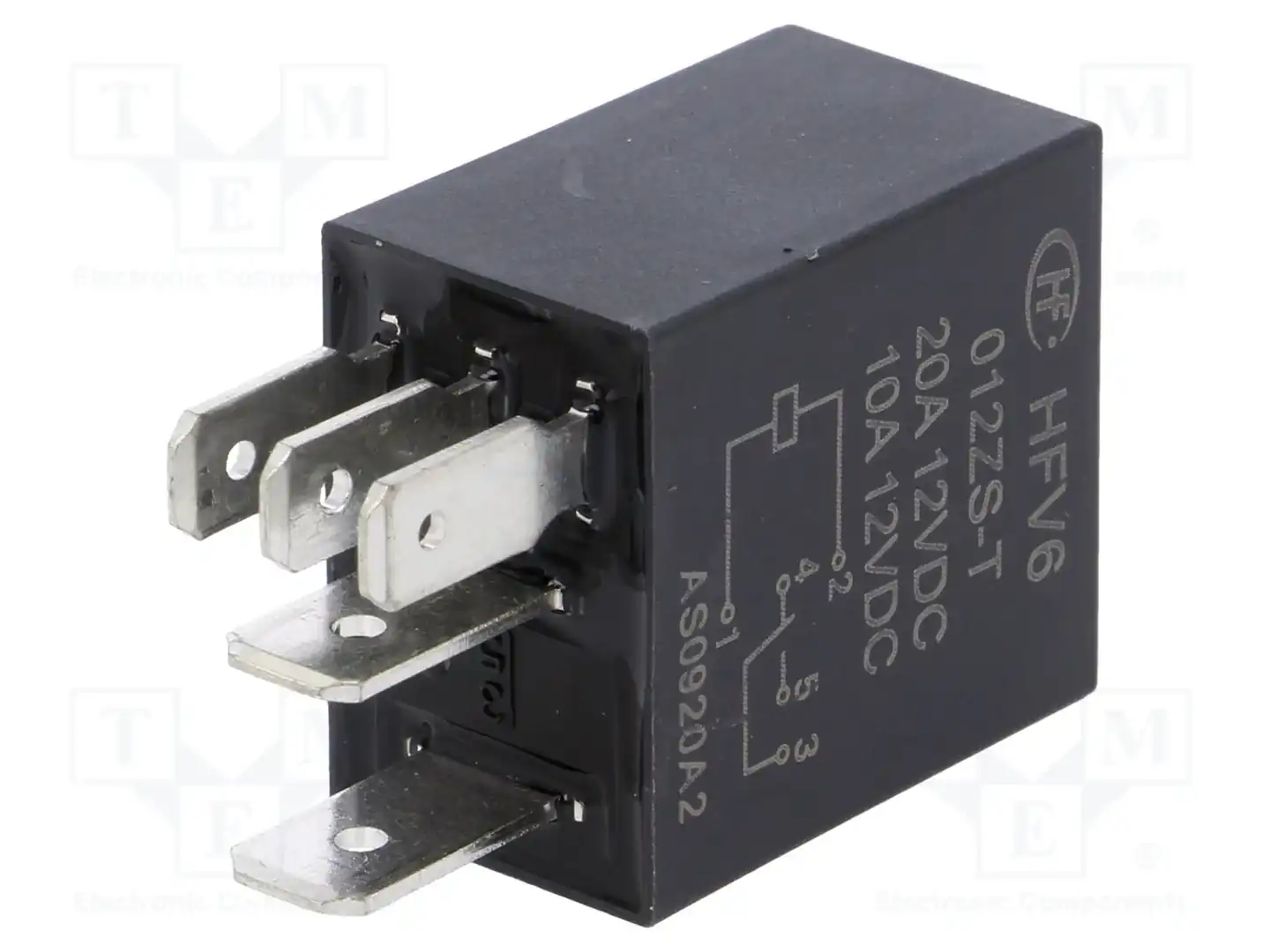 HONGFA RELAY HFV6/012ZS-T — Реле электромагн. автомобильные