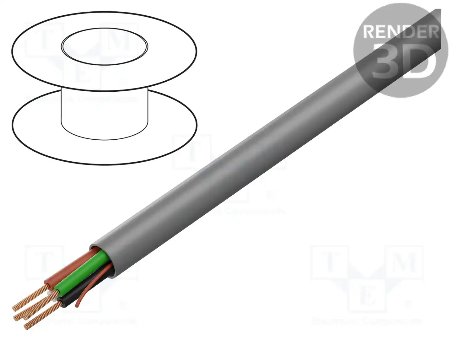 BELDEN 4305ULW.00500 — Провода многожильные неекранированные