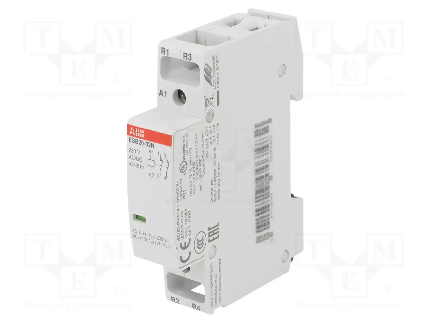 ABB 1SBE111111R0620 — Контакторы - установочные модульные