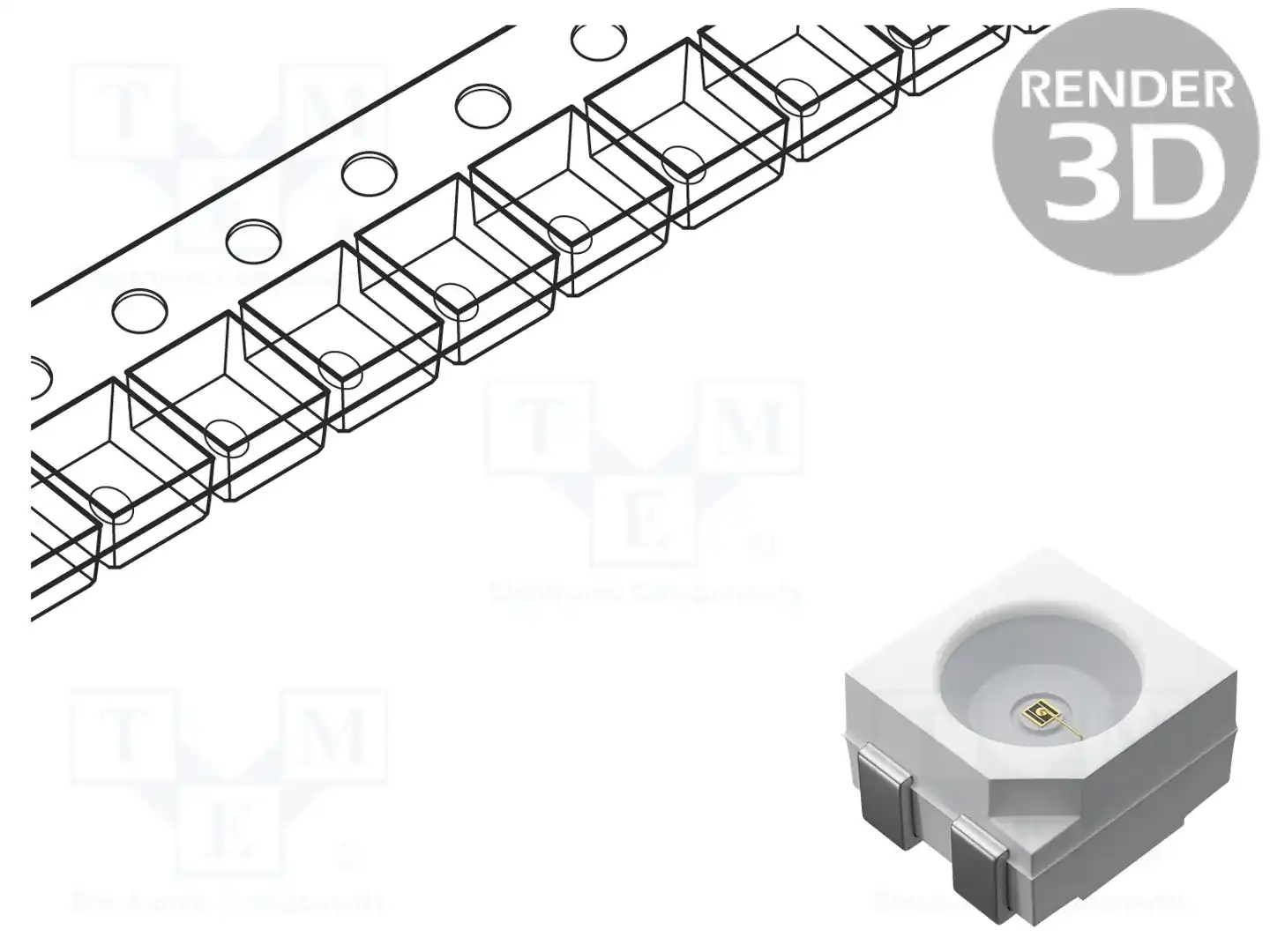 OPTOSUPPLY OSRMD4S2C1A — Светодиоды SMD цветные