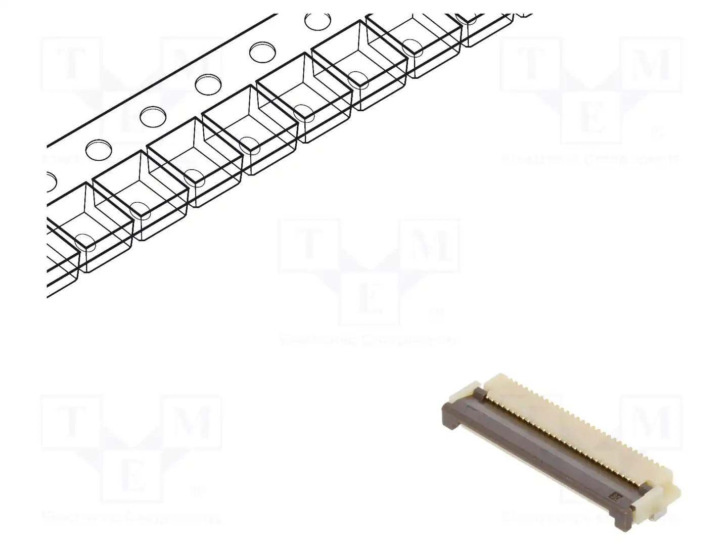 HIROSE FH12-30S-0.5SH(55) — Разъeмы FFC/FPC растр 0,5мм