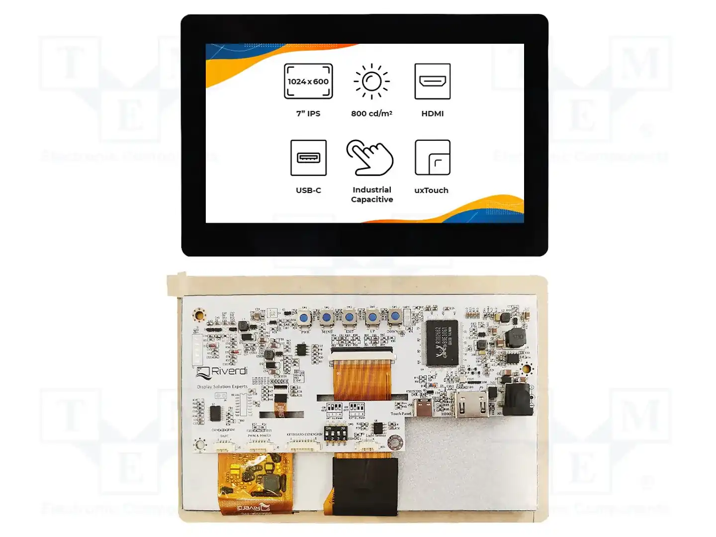 Riverdi SM-RVT70HSHNWC00 — Интеллигентные дисплеи