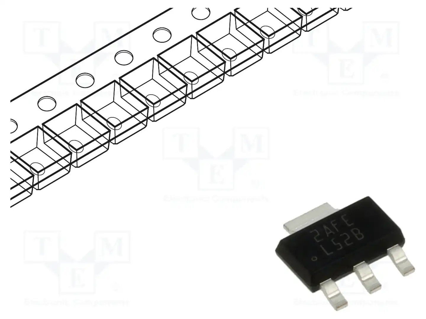 Texas Instruments LM3940IMP-3.3/NOPB — Стабилизаторы напряжения нерегулир. LDO