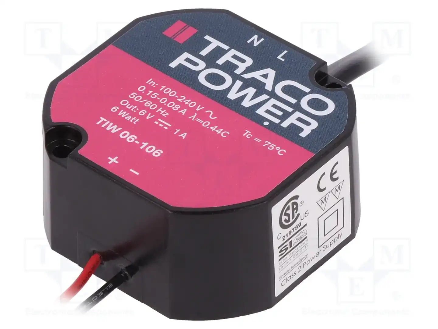 TRACO POWER TIW 06-106 — Блоки питания для встраивания