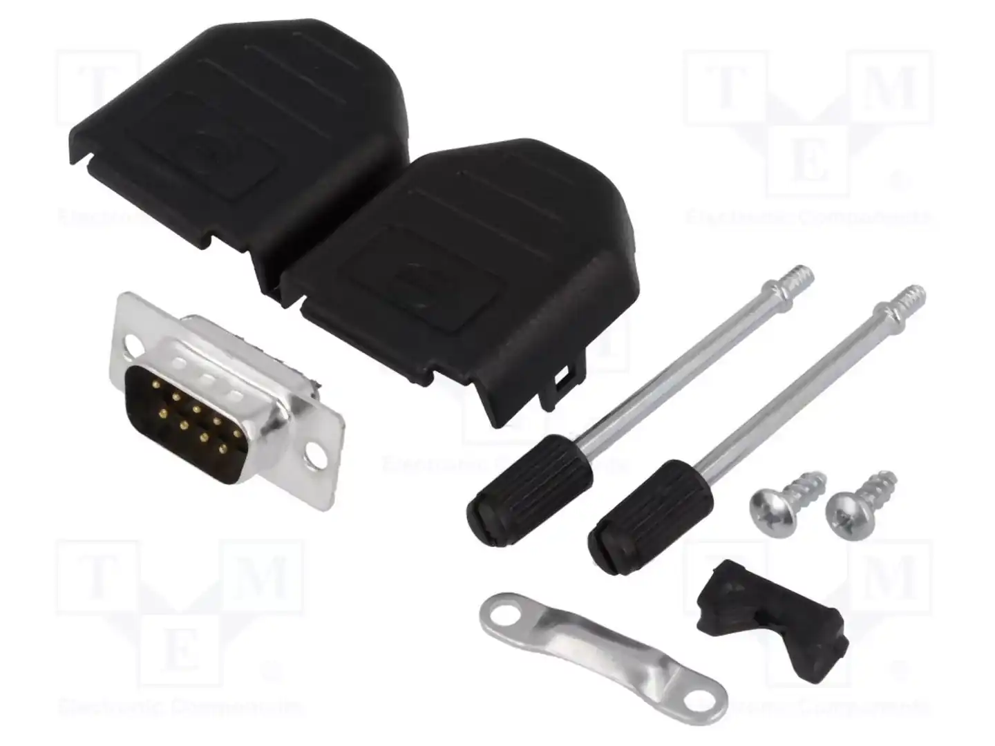 ENCITECH DPPK09-BK-DBP-K — Комплектные штекеры D-Sub