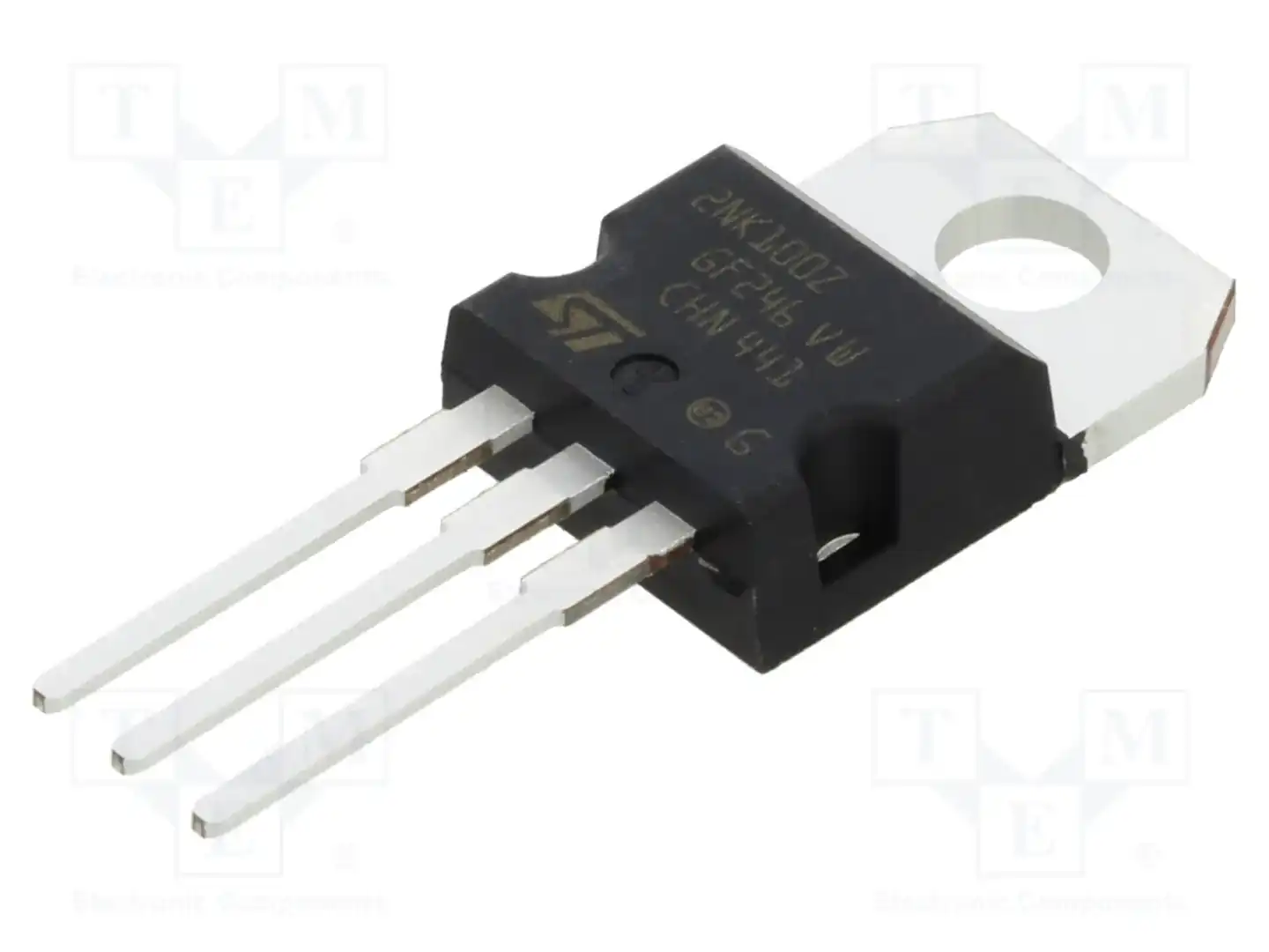 STMicroelectronics STP2NK100Z — Транзисторы с каналом N THT
