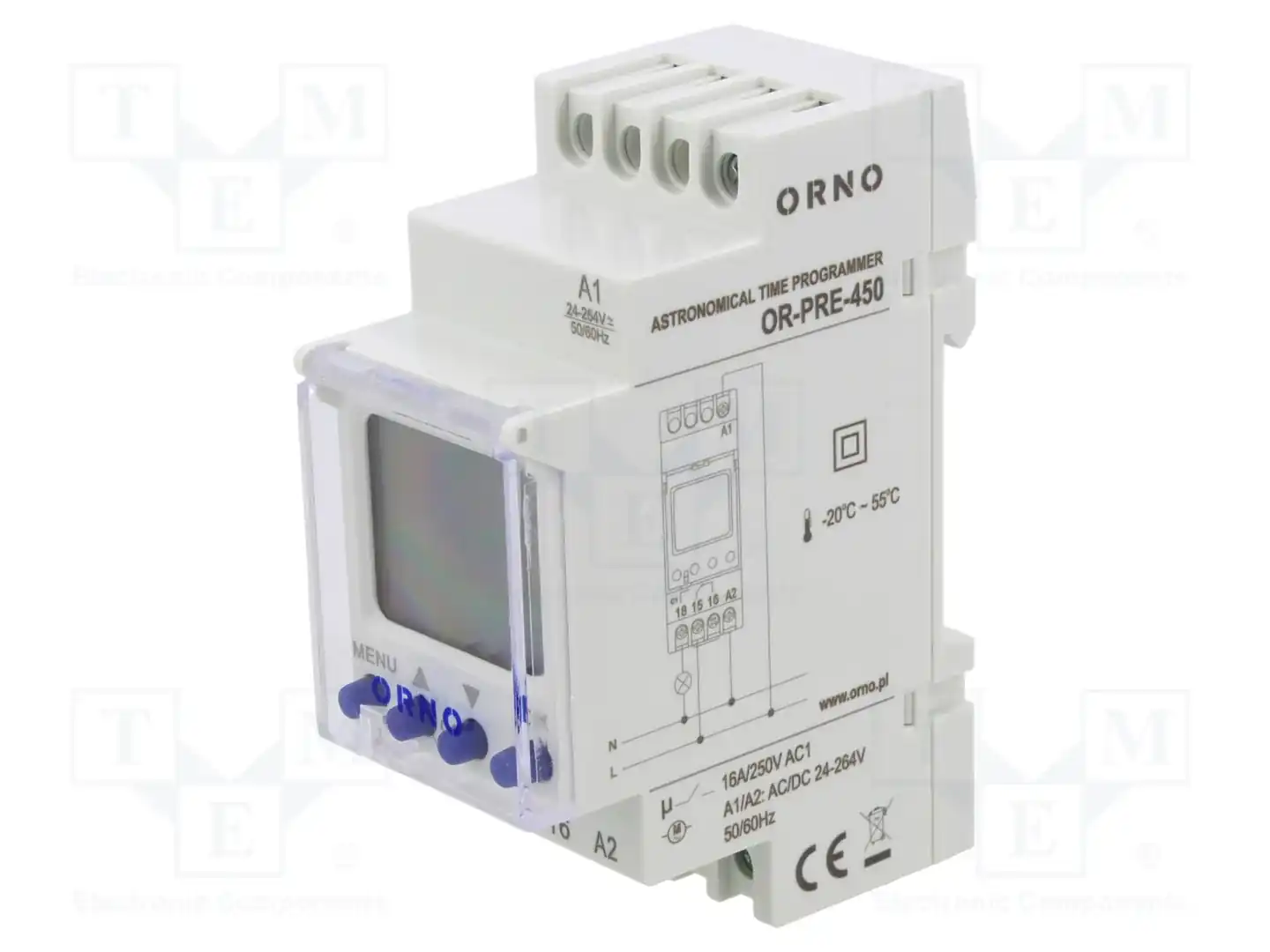 ORNO OR-PRE-450 — Временные цифровые реле