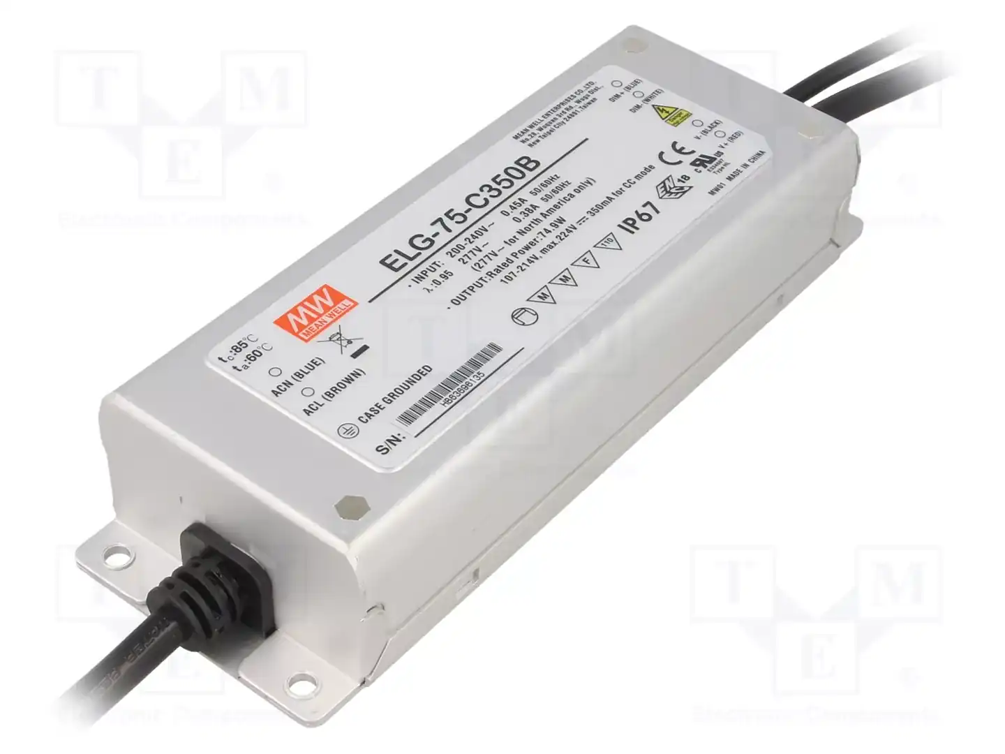 MEAN WELL ELG-75-C350B — Блоки питания для LED