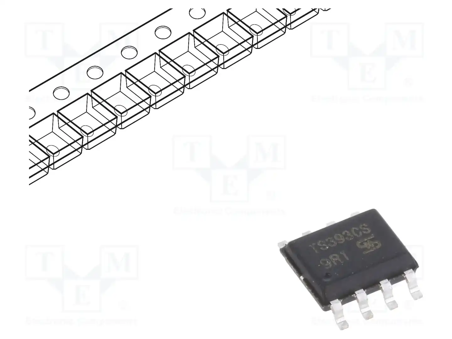 TAIWAN SEMICONDUCTOR TS393CS RLG — Компараторы SMD