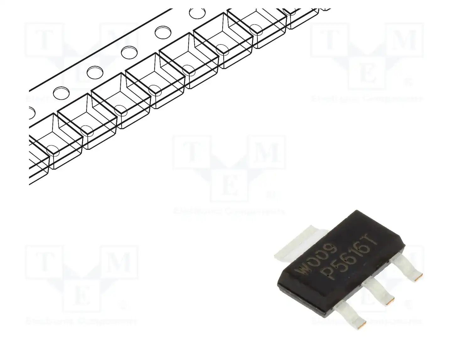 NEXPERIA BCP56-16TF — Транзисторы NPN SMD