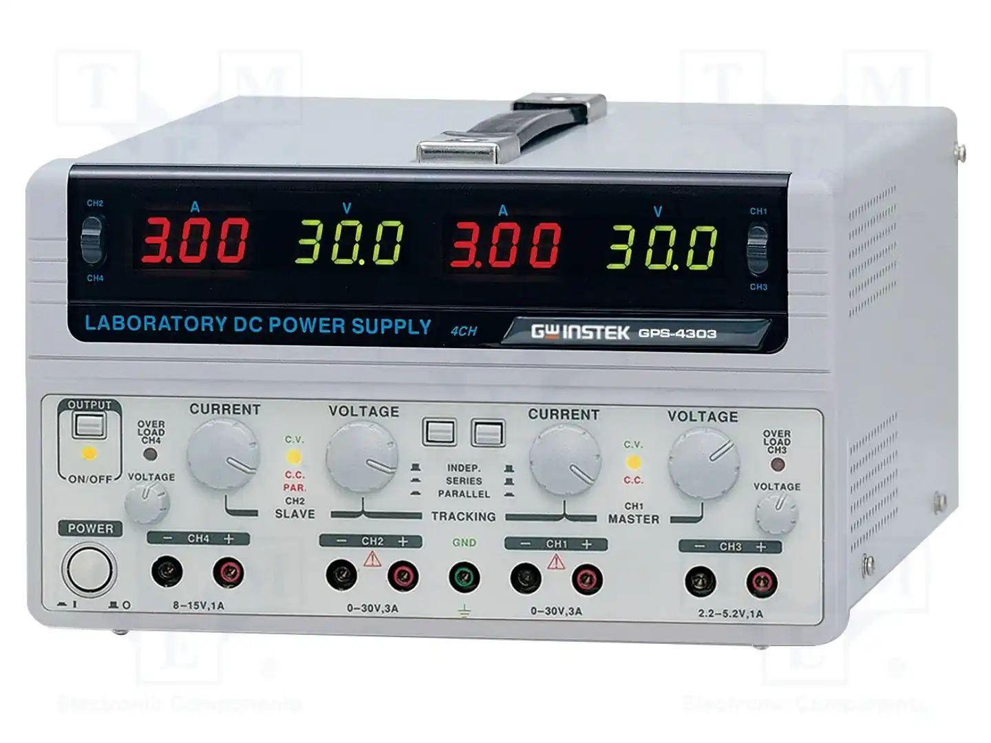 GW INSTEK GPS-4303 — Блоки питания многоканальные