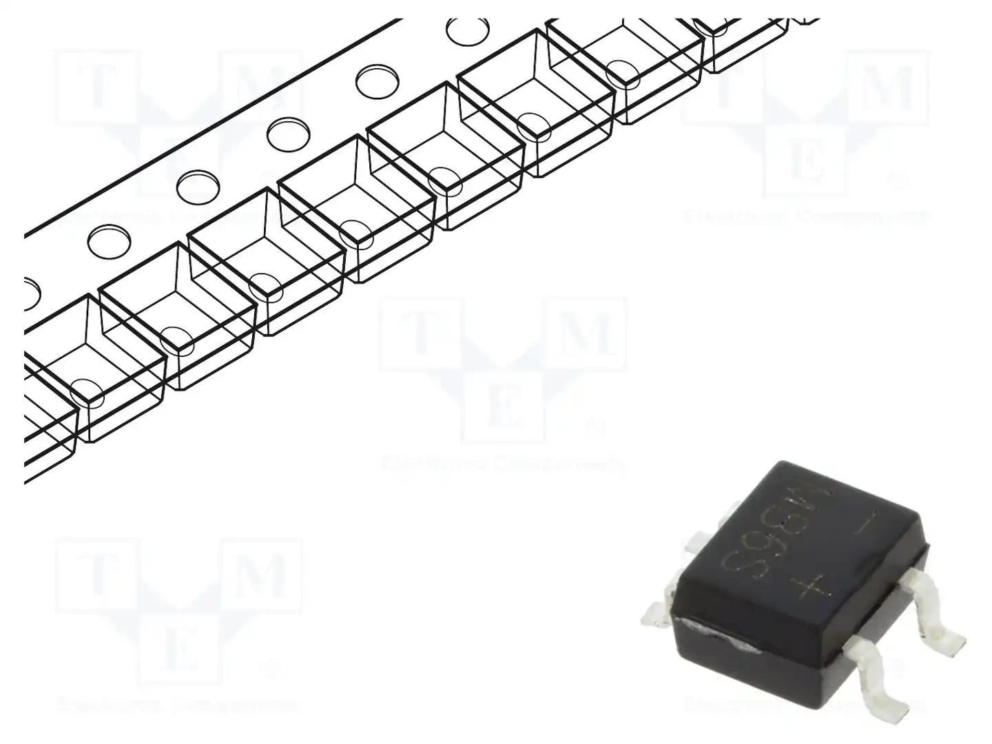 AKYGA SEMI AKS0042 — Однофазные мосты диодные SMD/THT