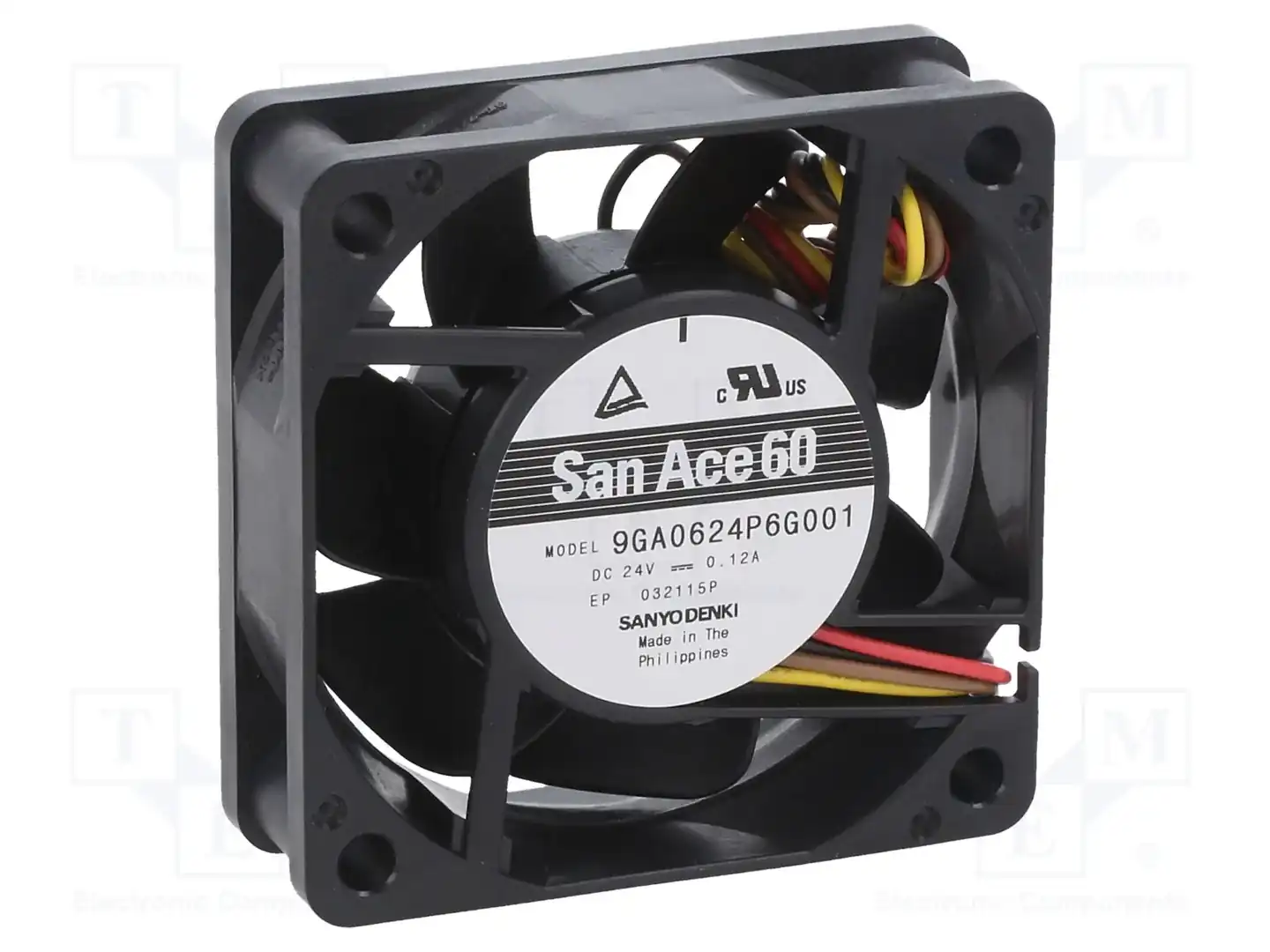 SANYO DENKI 9GA0624P6G001 — Вентиляторы DC 24V