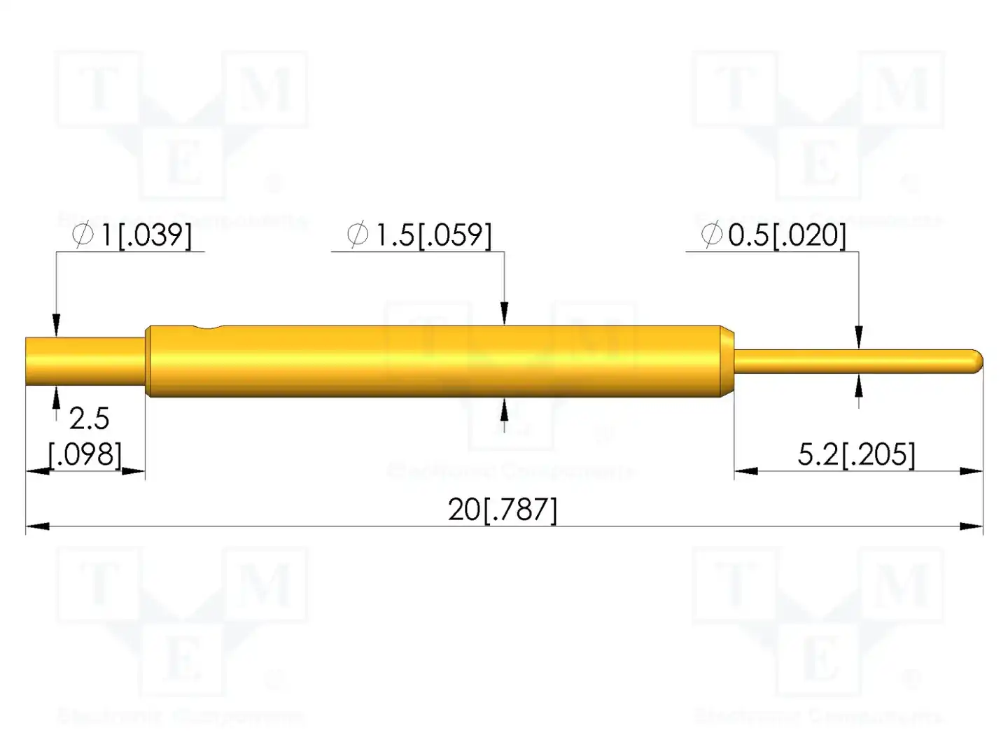 INGUN GKS-941 305 050 A 3500 L — Измерительные щупы