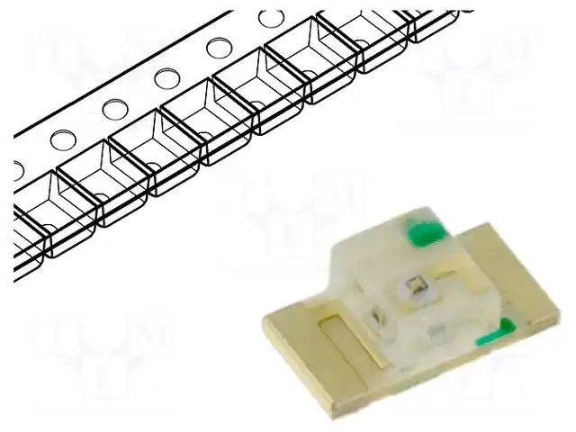 KINGBRIGHT ELECTRONIC KPTR-3216SYCK — Светодиоды SMD цветные