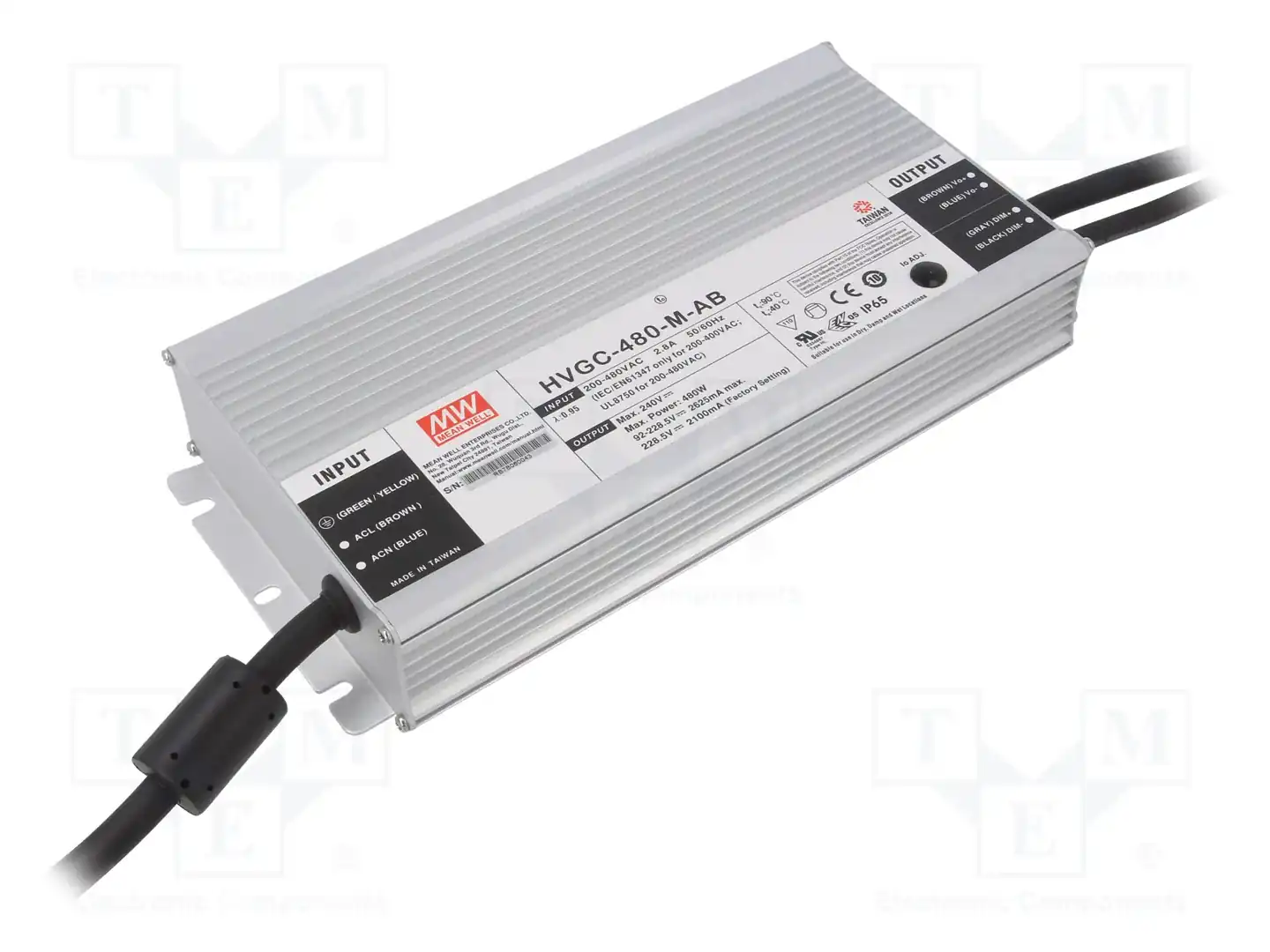 MEAN WELL HVGC-480-M-AB — Блоки питания для LED