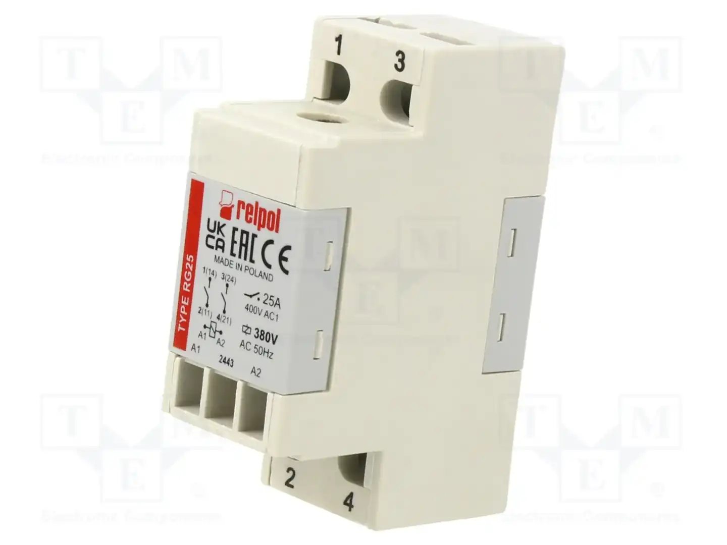 RELPOL RG25-3022-28-3380 — Реле электромагн. промышленные