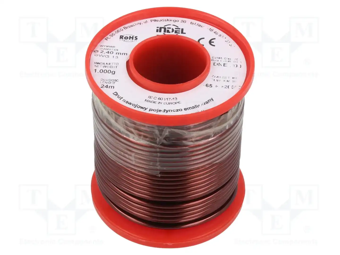 INDEL DNE2,4-1KG — Проволока обмоточная