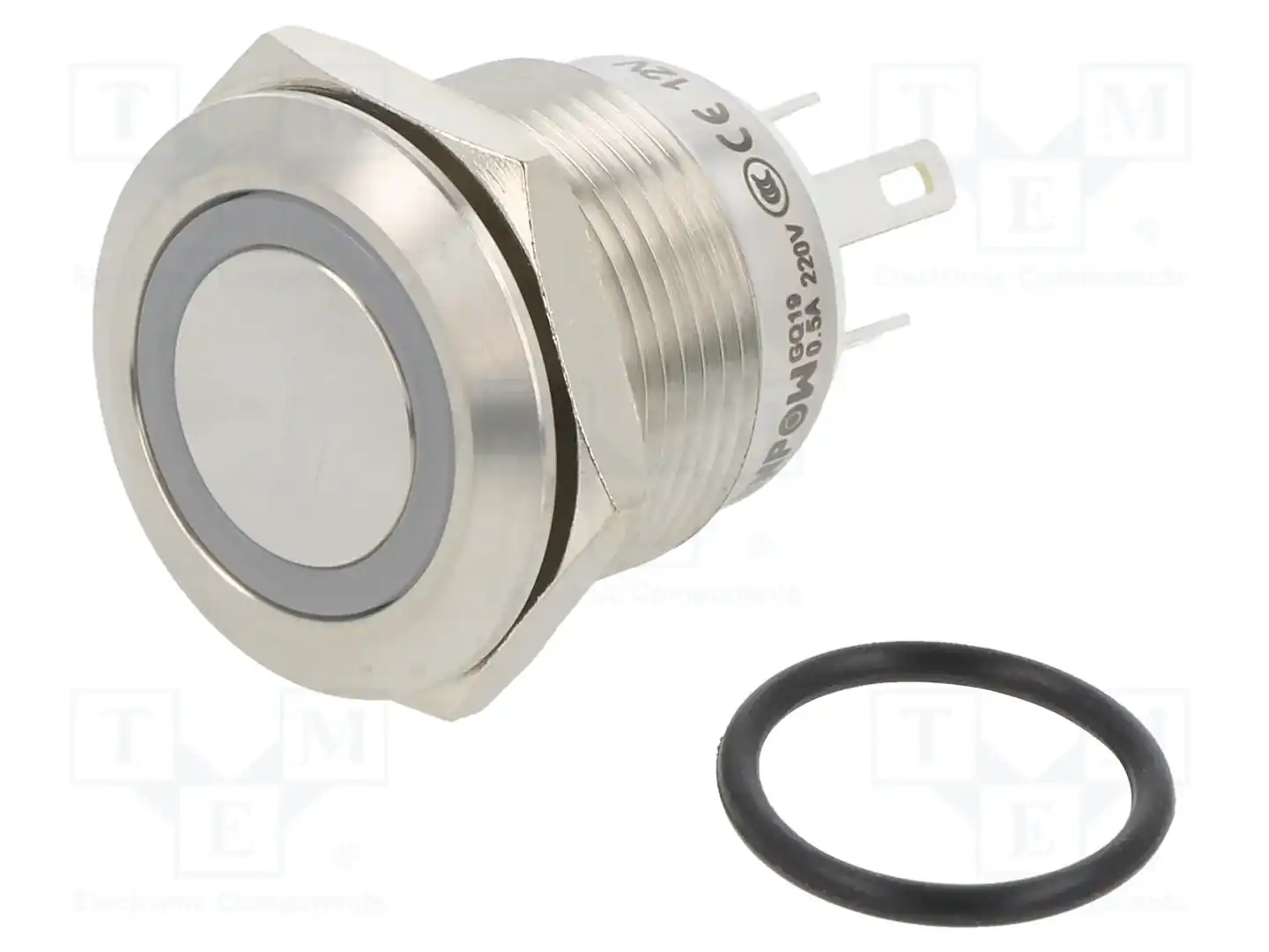 ONPOW GQ19F-10E/J/B/12V/S — Переключатели кнопочные