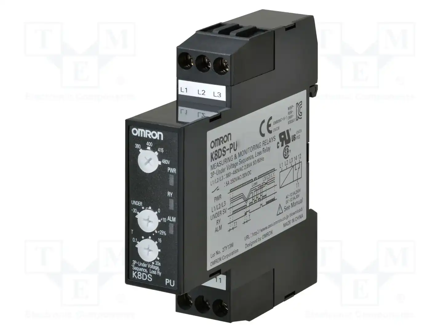 OMRON K8DS-PU1 — Контрольные реле