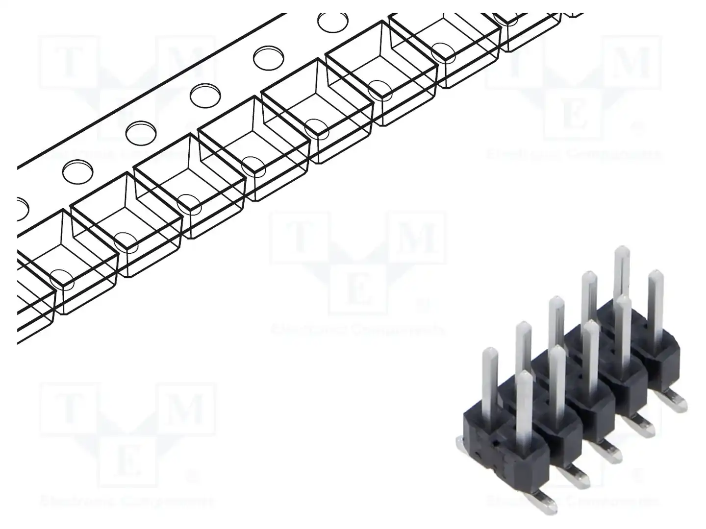SAMTEC TSM-105-01-T-DV-P-FR — Разъeмы пластина - пластина