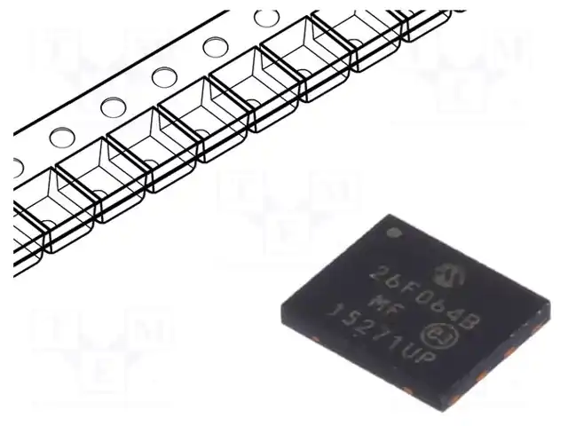 Microchip Technology SST26VF064B-104V/MF — Памяти FLASH последовательные