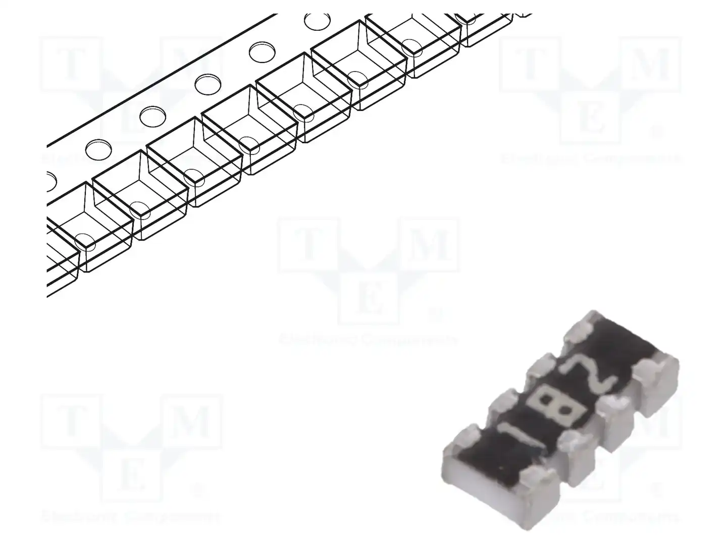 YAGEO YC124-JR-071K8L — Резисторные сборки