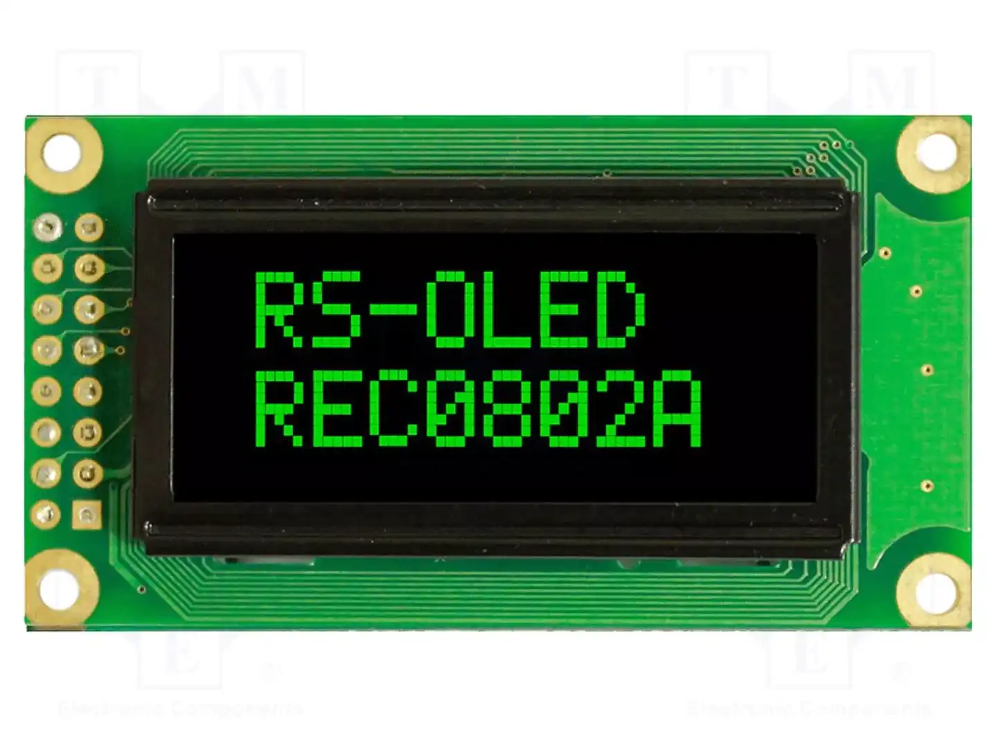 RAYSTAR OPTRONICS REC000802AGPP5N00100 — Дисплеи OLED буквенно-цифровые