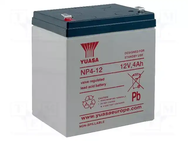 YUASA NP4-12 — Аккумуляторы кислотные