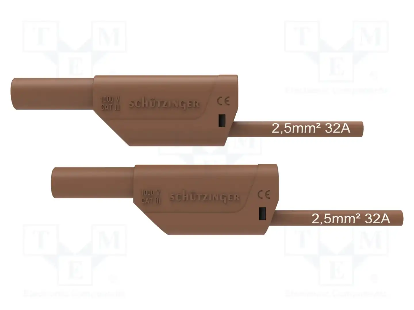 SCHÜTZINGER VSFK 8700 / 2.5 / 25 / BR — Провода измерительные - одинарные
