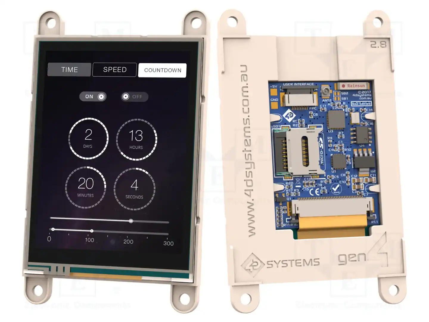 4D Systems GEN4-IOD-28T — Интеллигентные дисплеи