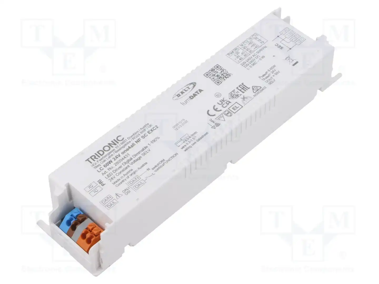 TRIDONIC LC 60W 24V O4A NF SC EXC2 — Блоки питания для LED