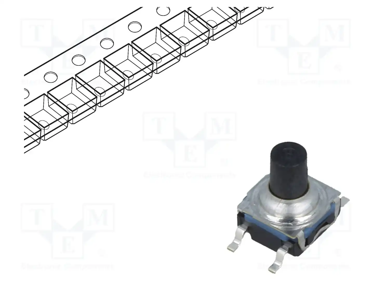C&K KSC641G LFS — Микропереключатели TACT