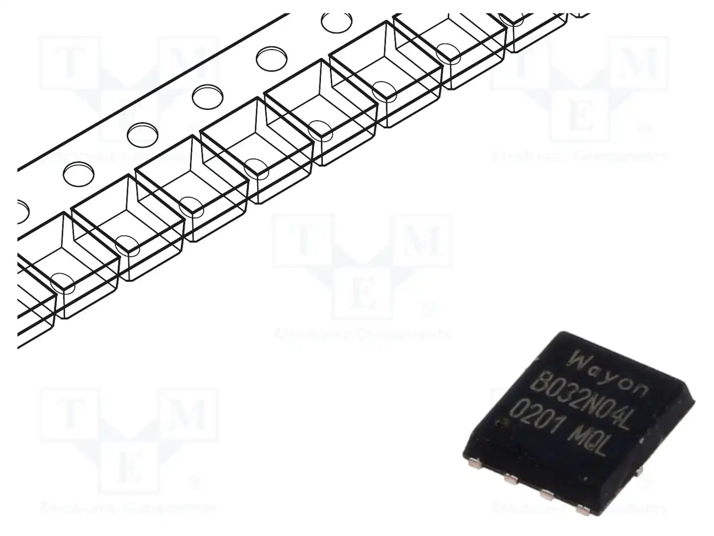 WAYON WMB032N04LG2 — Транзисторы с каналом N SMD