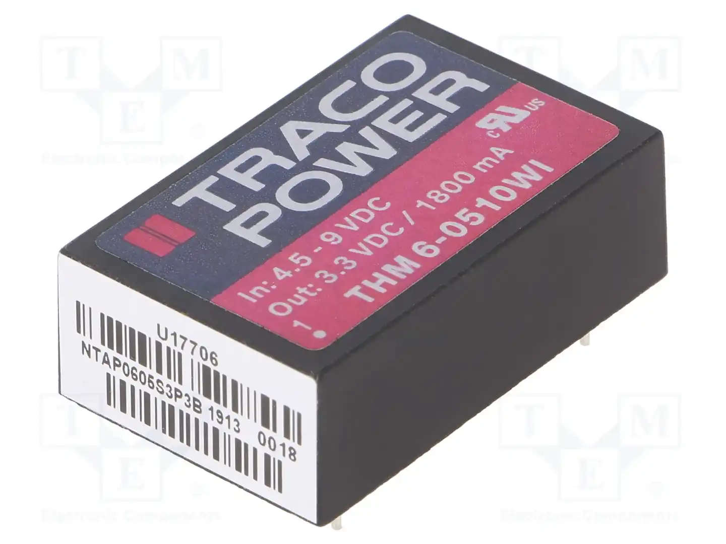 TRACO POWER THM 6-0510WI — Преобразователи DC/DC